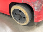 Chassis Lift with Left Rear Tire