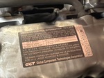 Engine with Emission Label