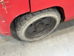 Chassis Lift with Right Rear Tire
