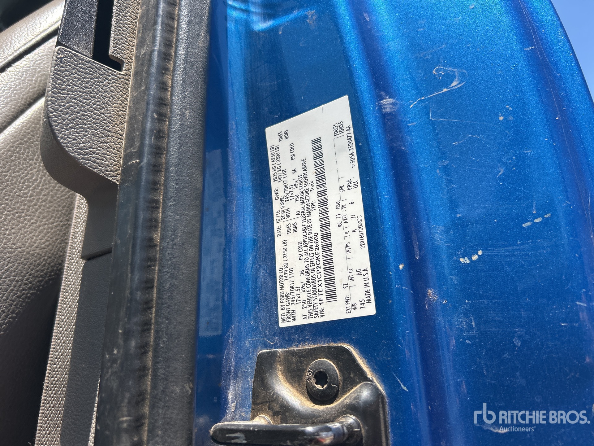 Photo of a 2016 Ford F-150