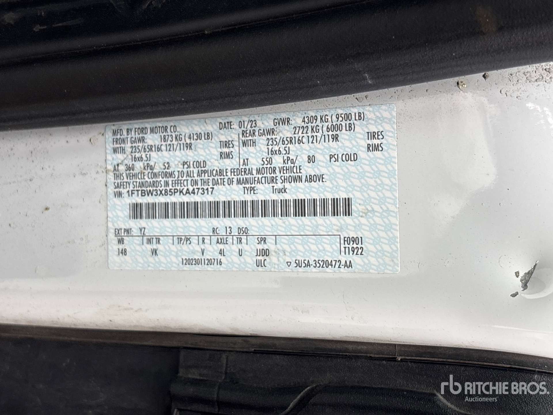 2023 Ford TRANSIT 350