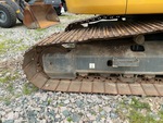 Undercarriage with Left Track Tensioner