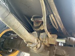 Drivetrain with Desgaste de las clavijas oscilantes del eje frontal
