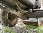 Drivetrain with Eje delantero
