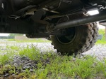 Drivetrain with Eje trasero