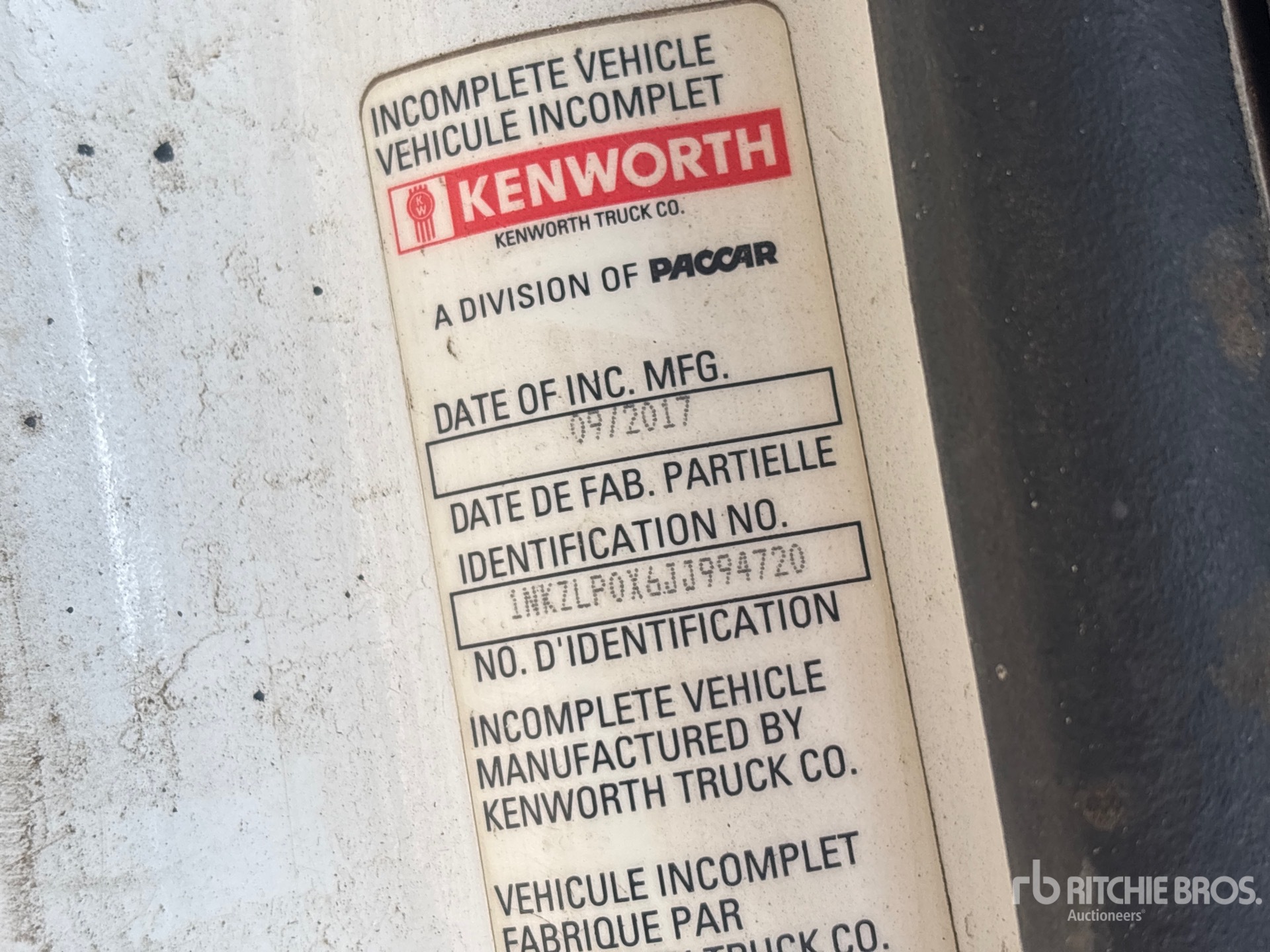 2018 Kenworth T880