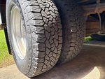 Underbody with Right Rear Drive Tires