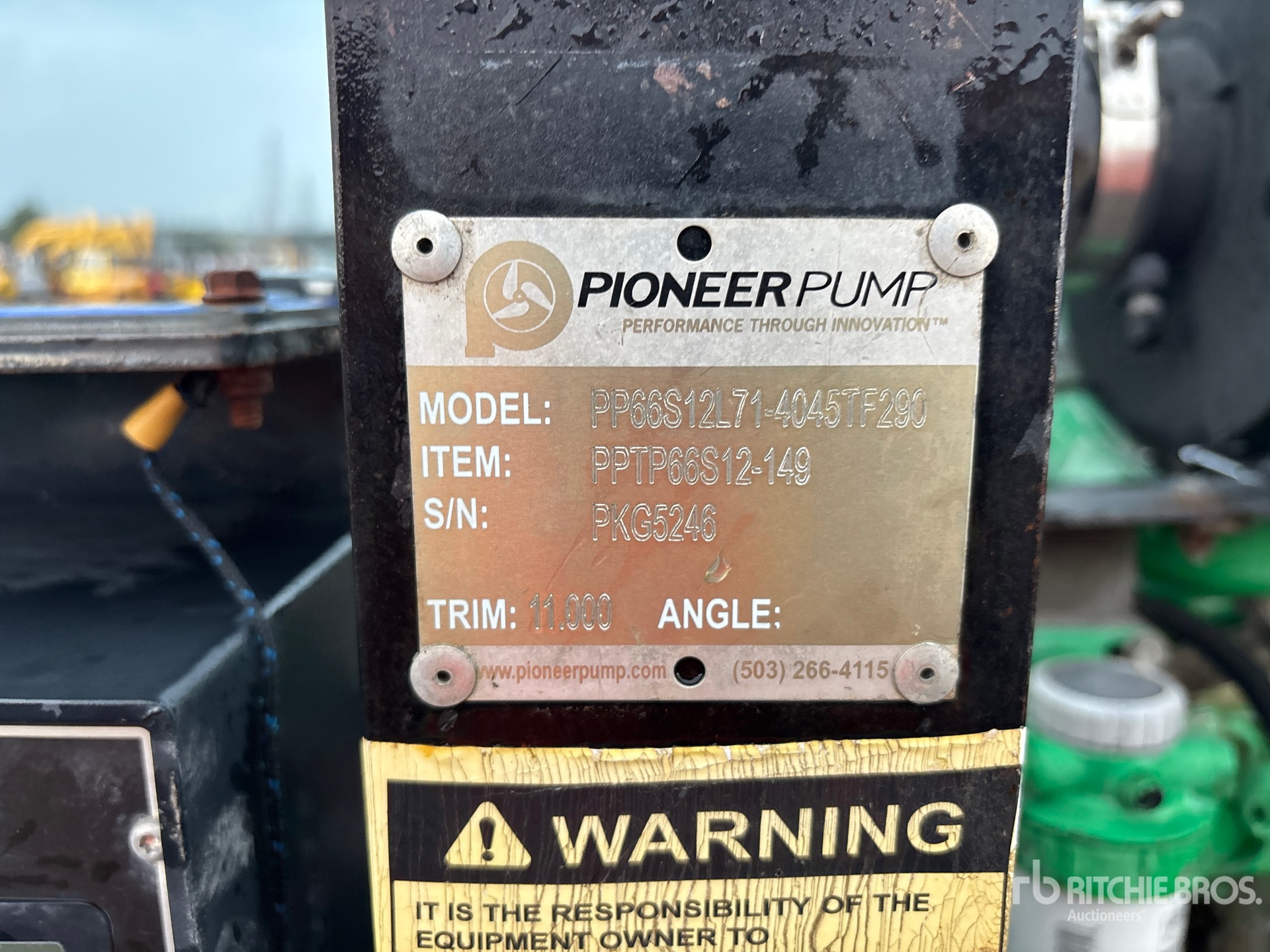 2018 Pioneer Pump PP66S12L71