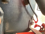 General Appearance with Frame Stamp Serial Number/VIN Photo