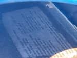 Upper Engine with Emission Certification Label