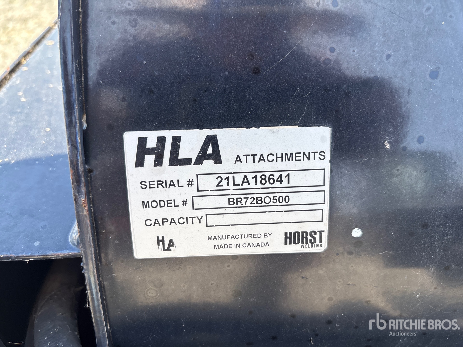 2021 Hla Snow BR72BO500