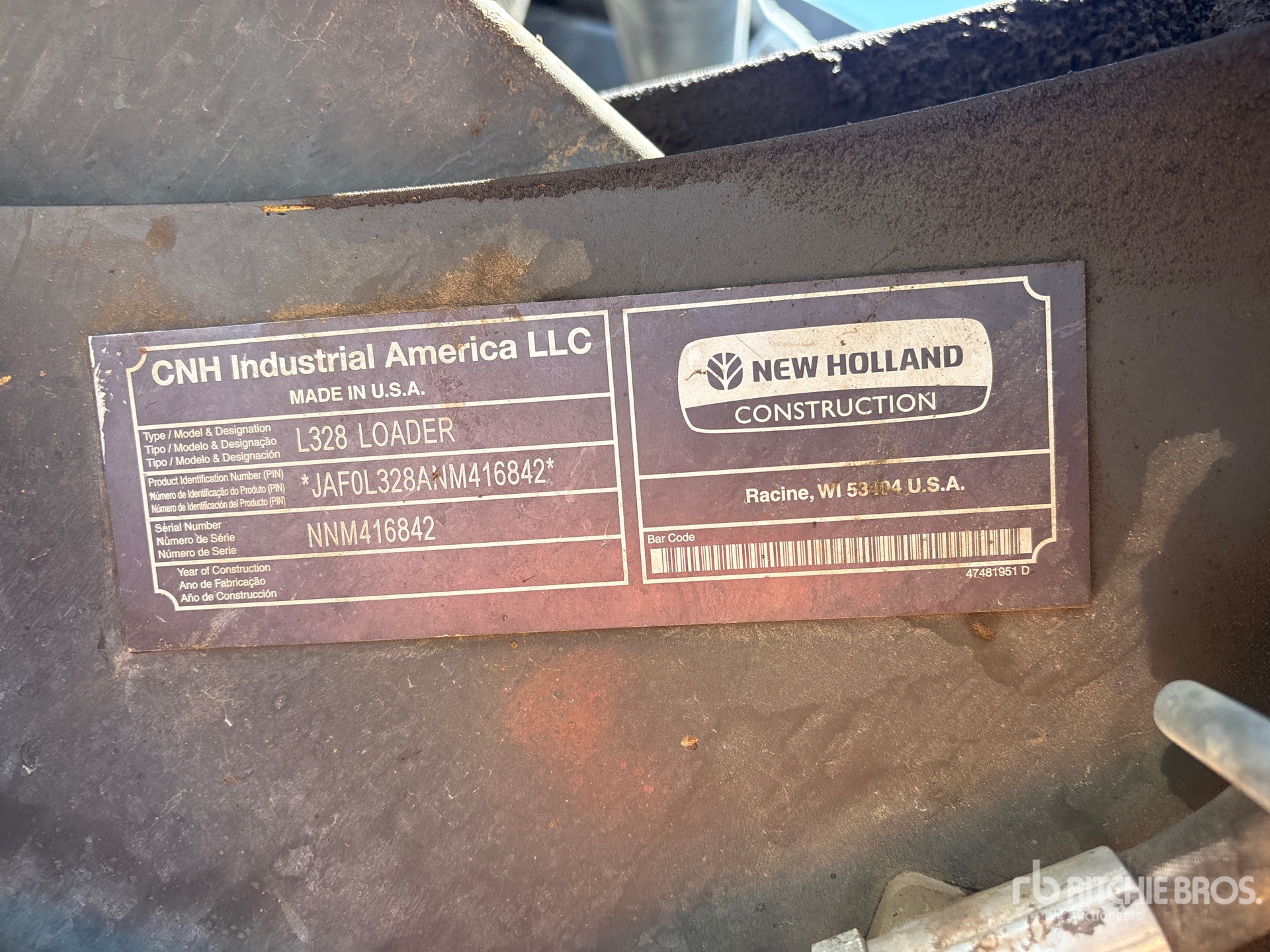 2022 New Holland L328
