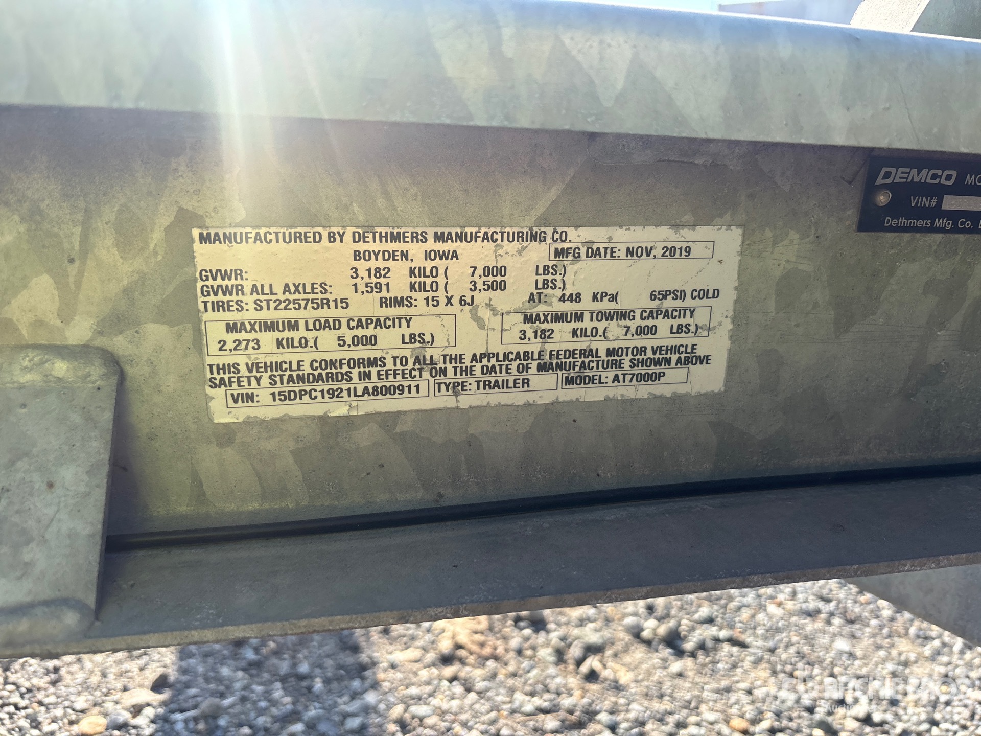 2020 Demco AT7000P