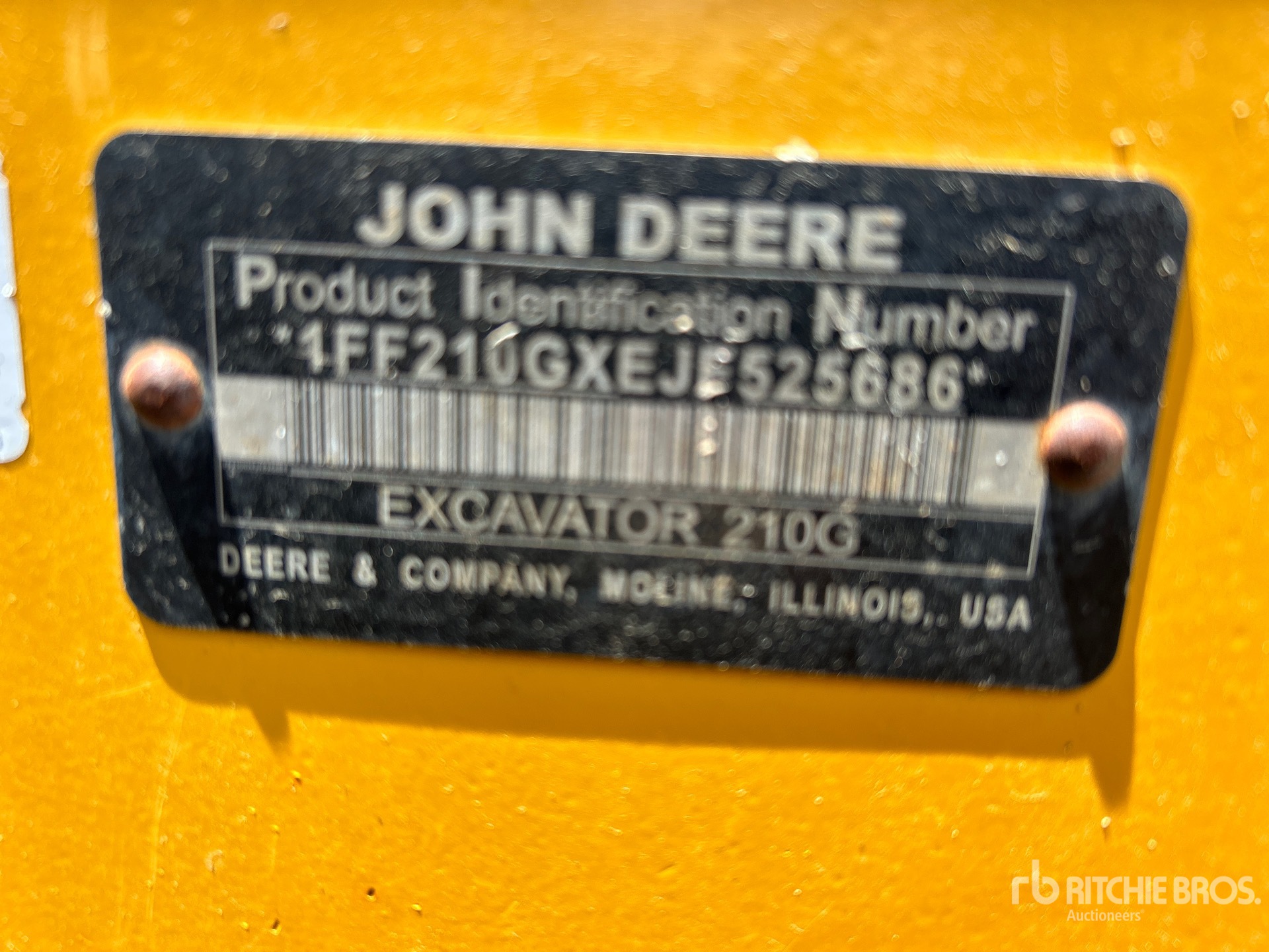 2018 John Deere 210G