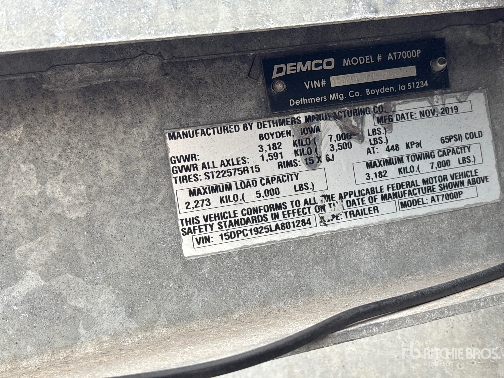 2020 Demco AT7000P