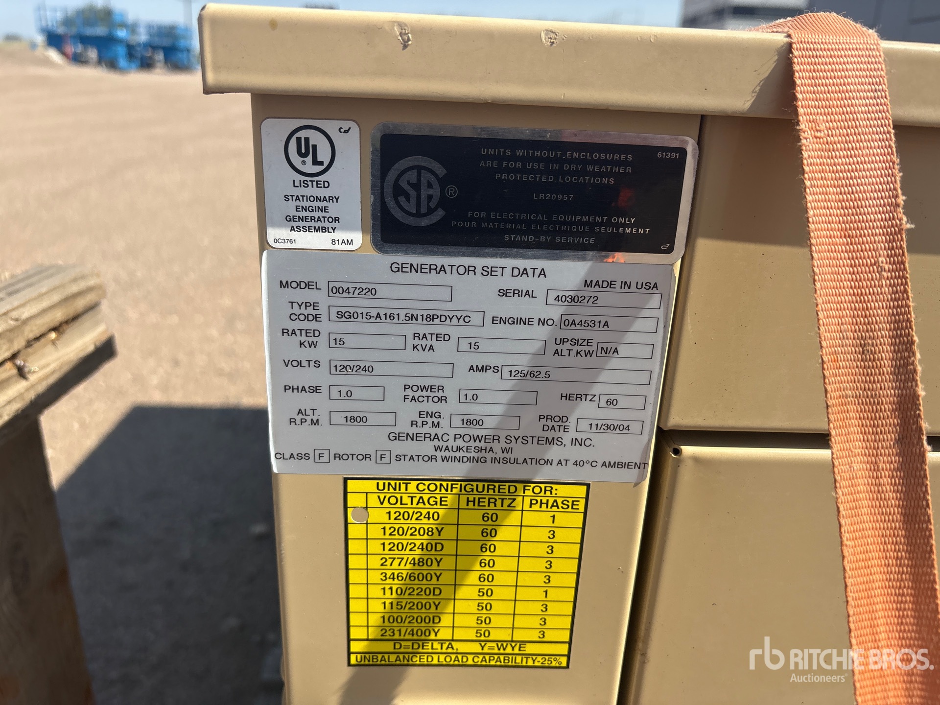 2004 Generac 0047220