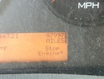 General Appearance with Hour Meter / Odometer