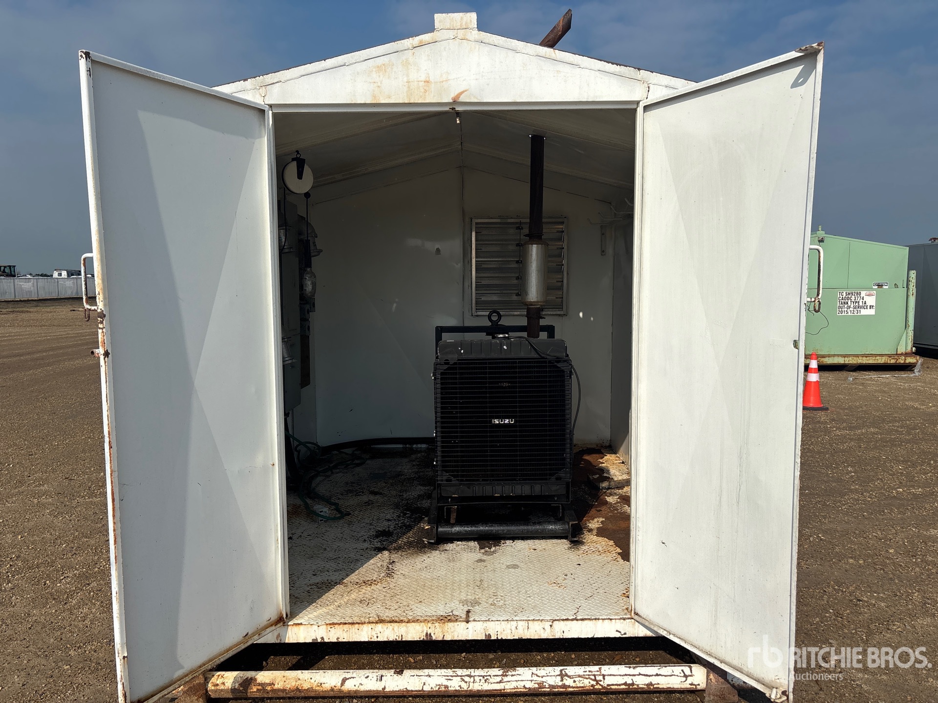 Isuzu 60 KW SKID-MOUNTED ENCLOSED