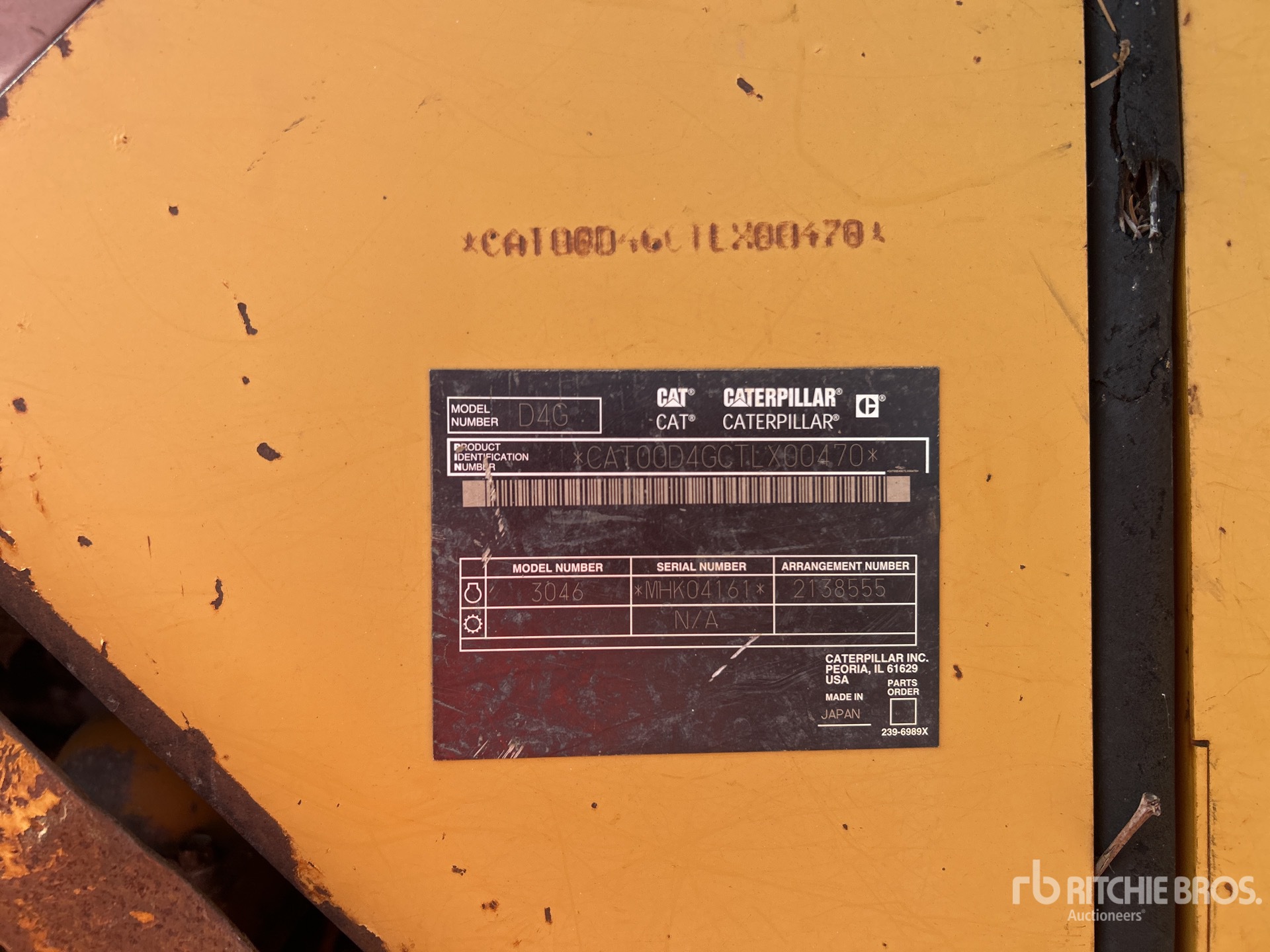 2004 Caterpillar D4G LGP