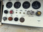 Control Station with Luces de advertencia del motor