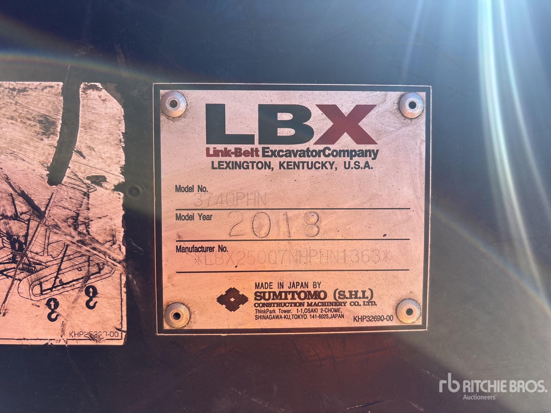 2018 Link-Belt 3740PHN