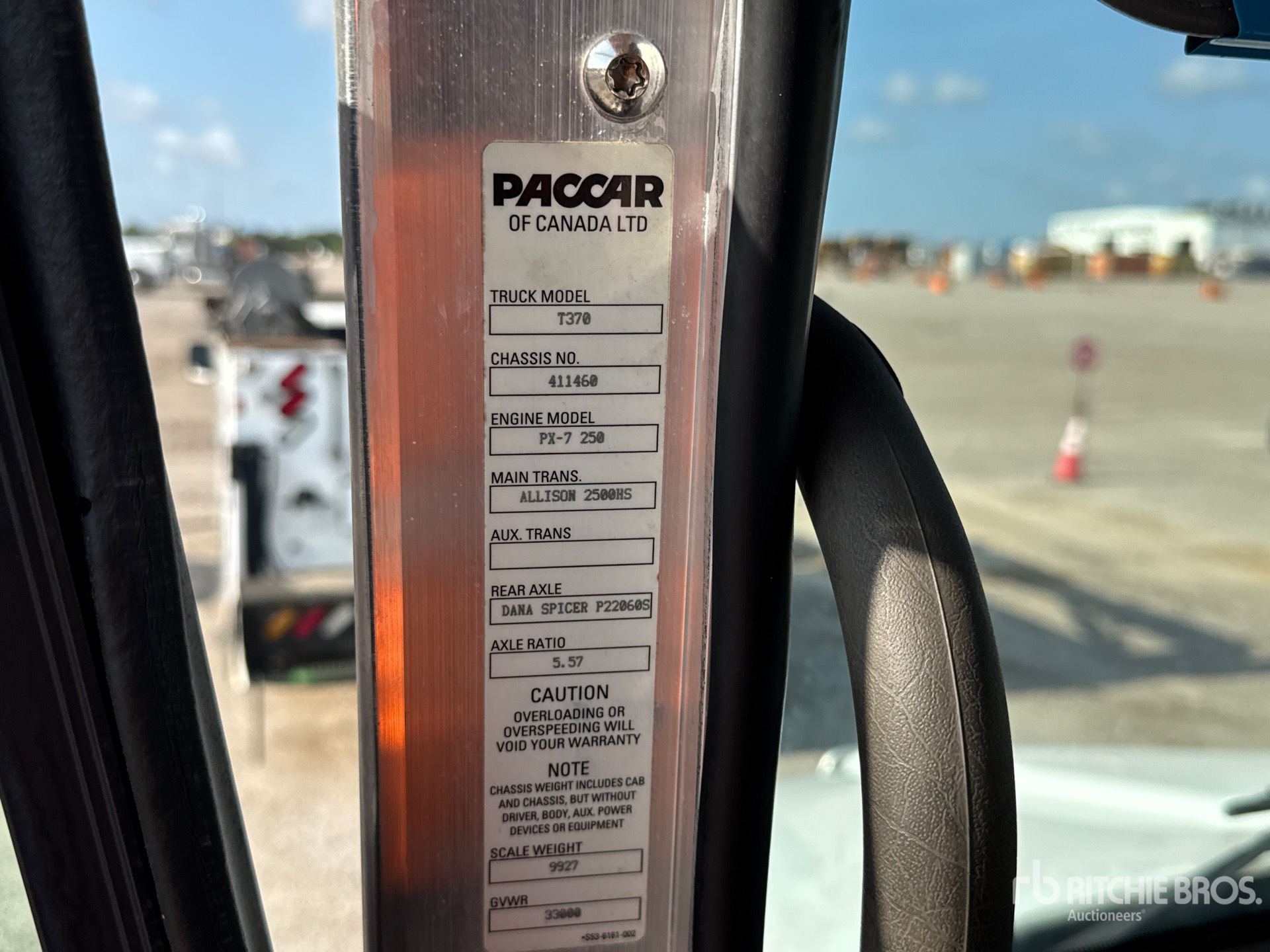 2020 Kenworth T370