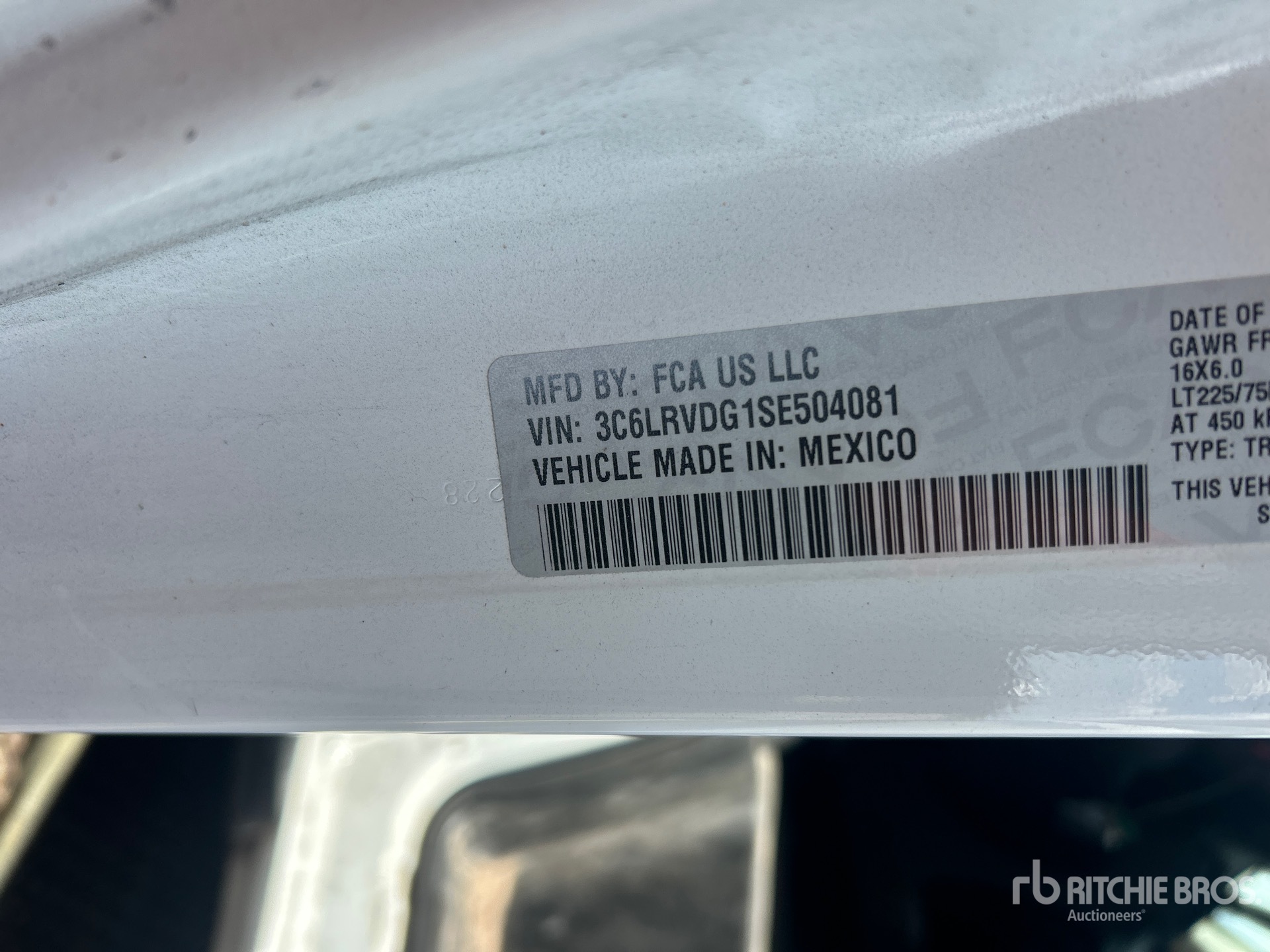 Photo of a 2025 Ram PROMASTER 2500