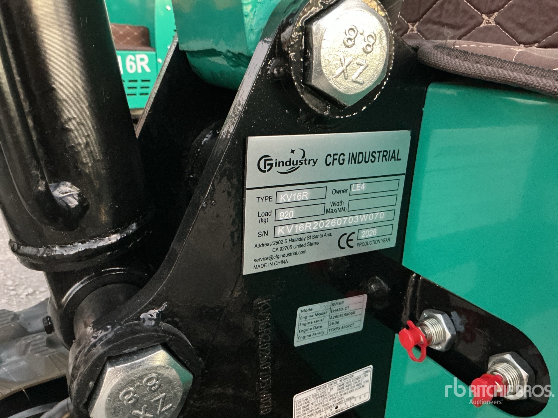 2026 CFG KV16R