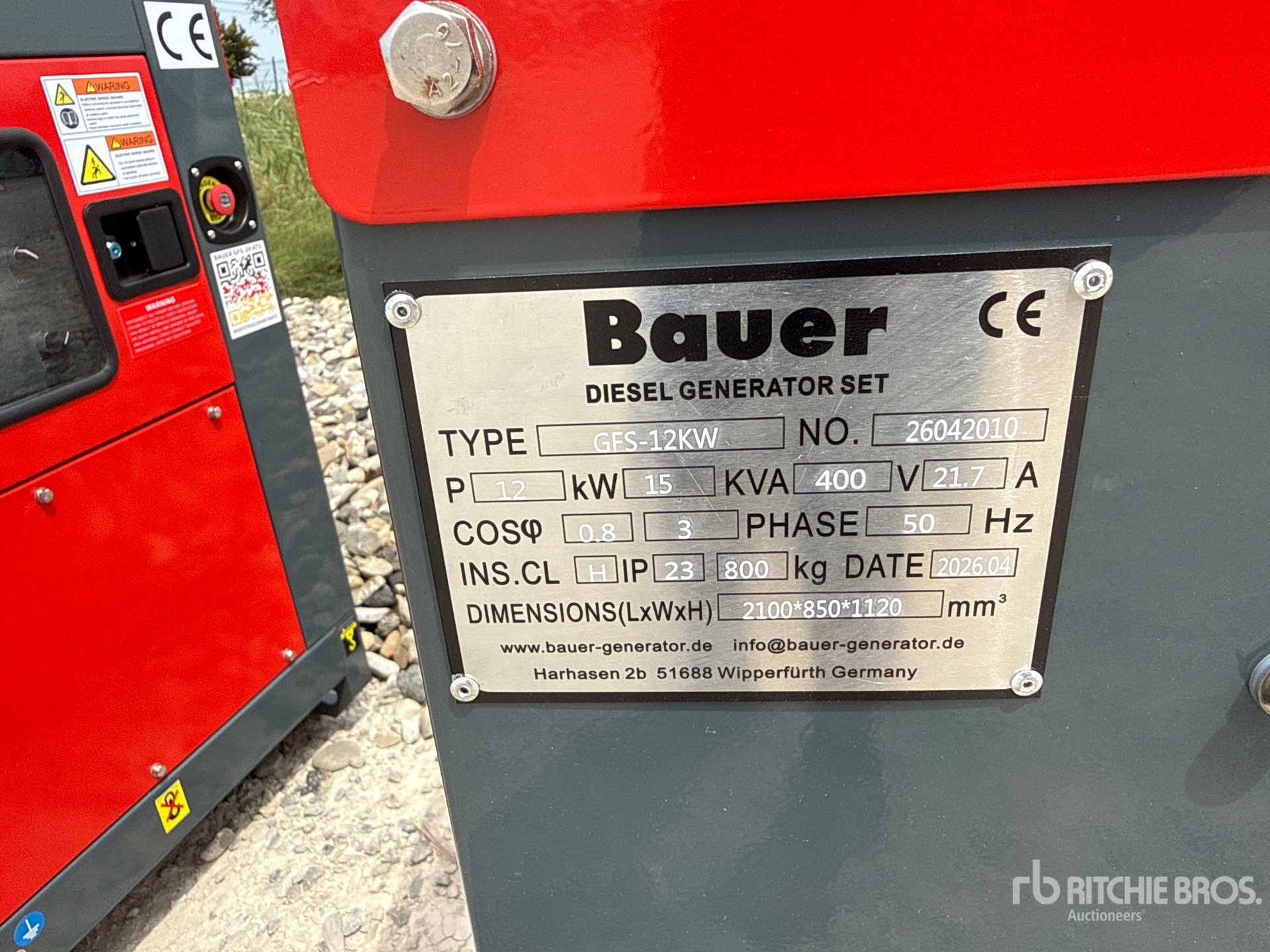 2026 Bauer GFS-12 ATS