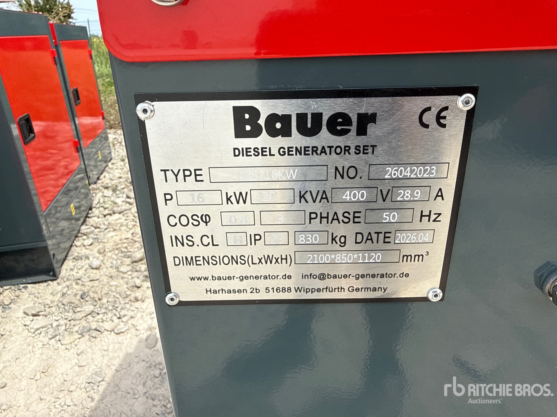 2026 Bauer GFS-16 ATS