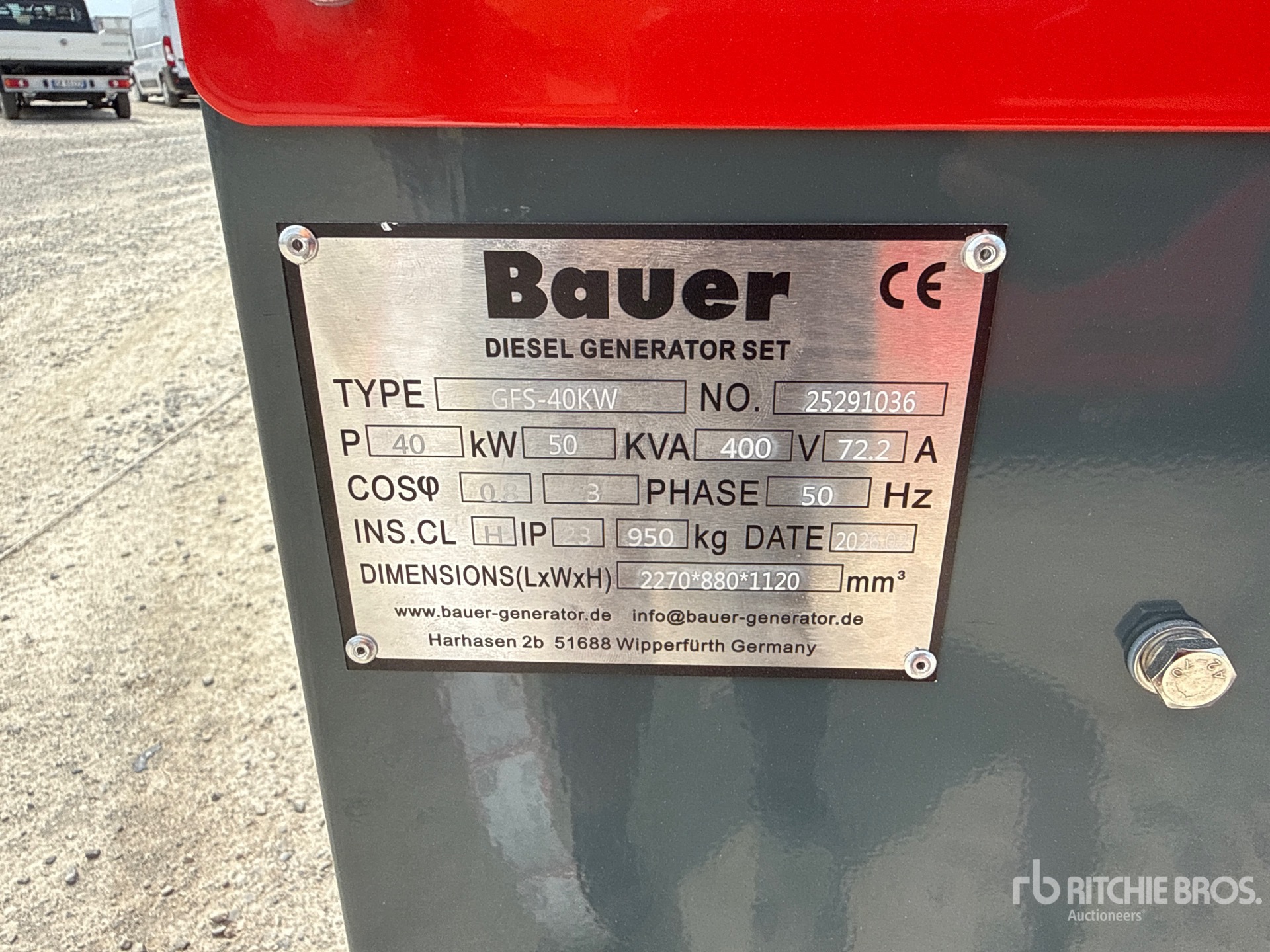 2026 Bauer GFS-40 ATS