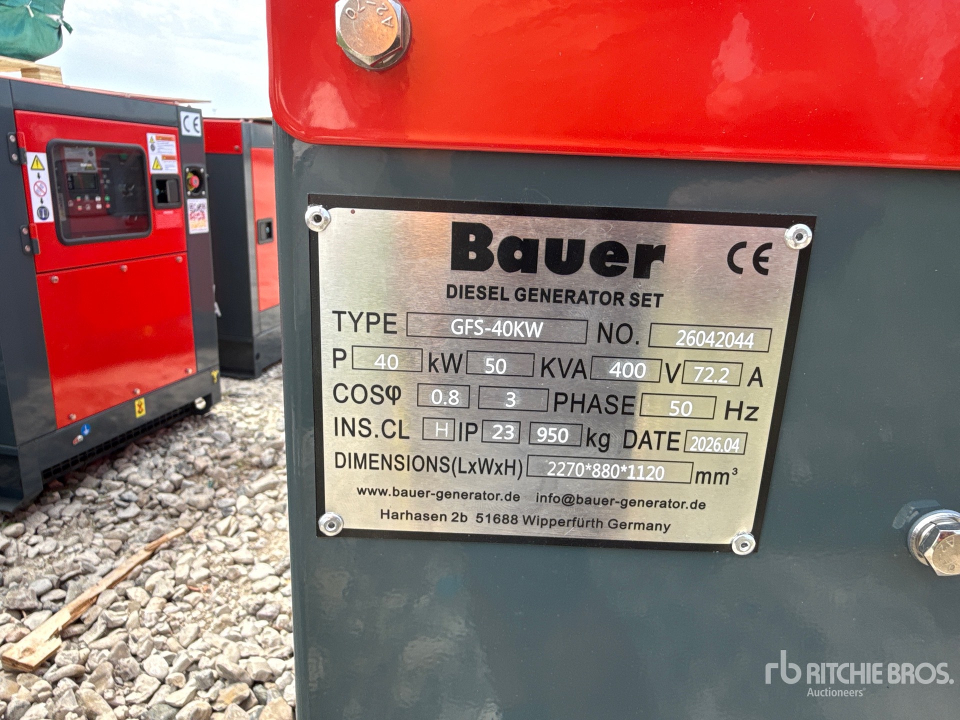 2026 Bauer GFS-40 ATS