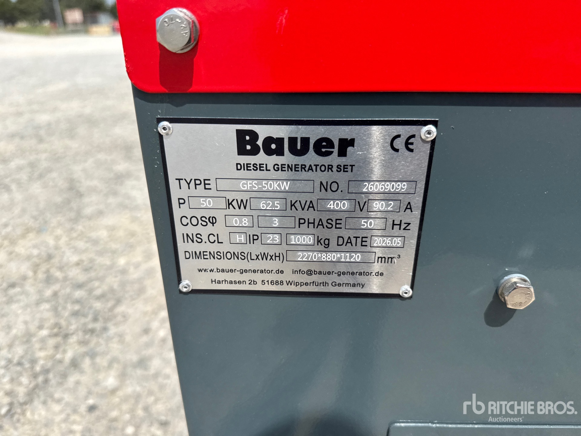 2026 Bauer GFS-50 ATS