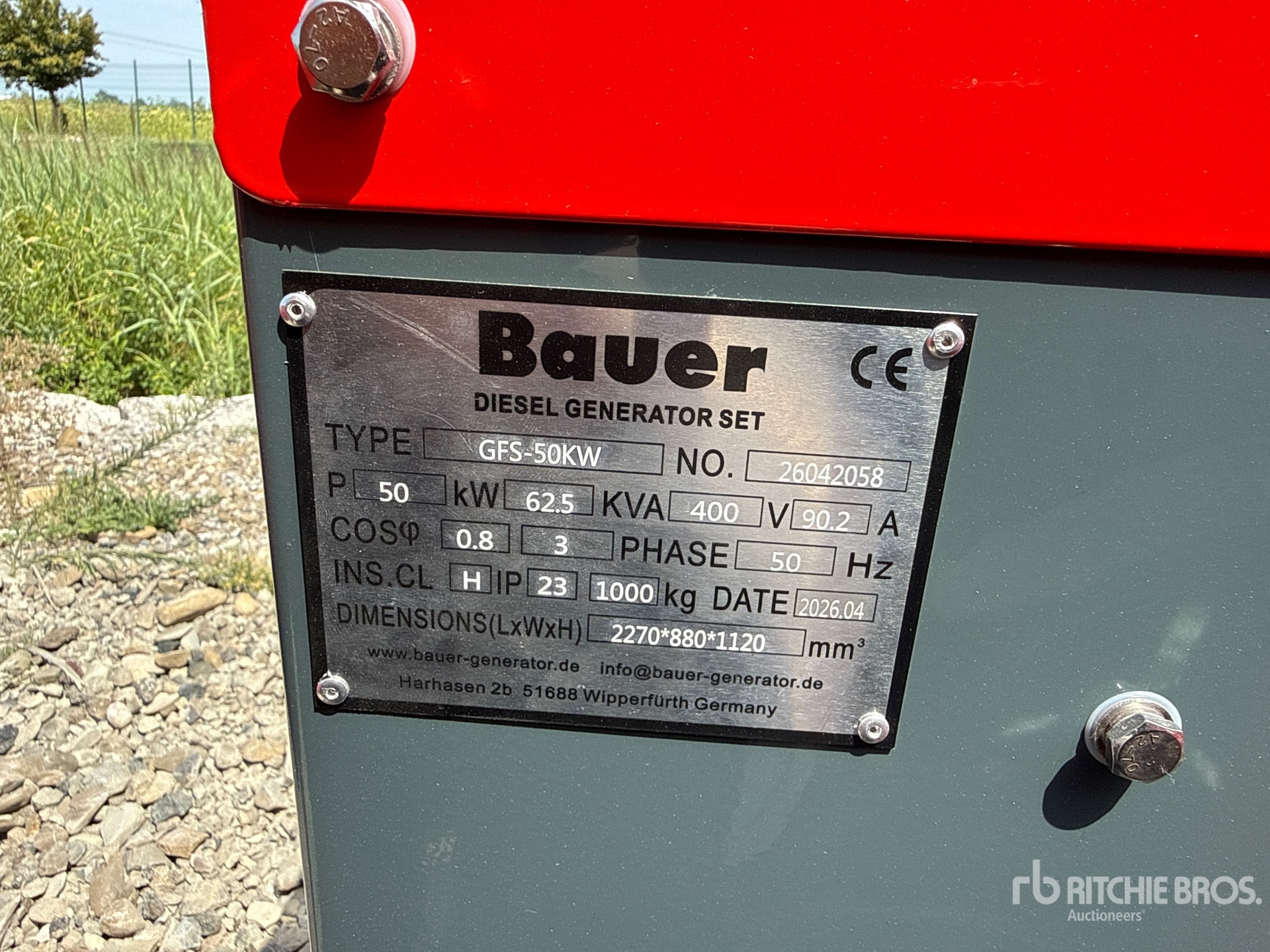 2026 Bauer GFS-50 ATS