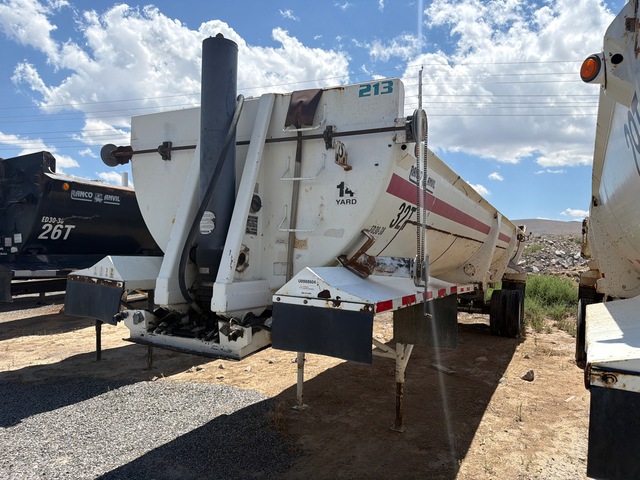 1999 Ranco Anvil 36 ft 0 in T/A End Dump Trailer