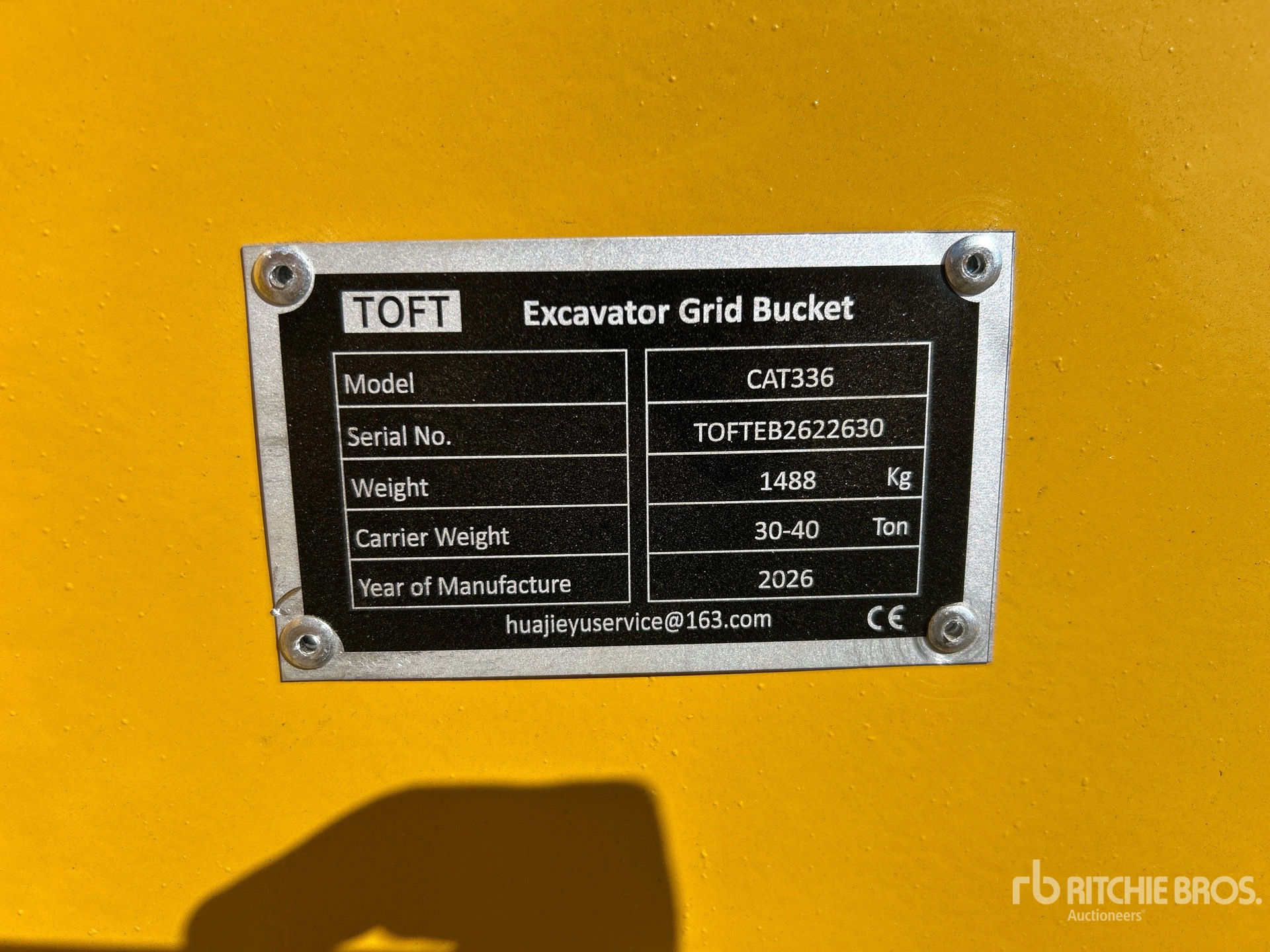 2026 TOFT 48 IN SKELETON - FITS CAT 336 ( ...