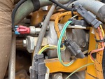 Engine with A/C Compressor