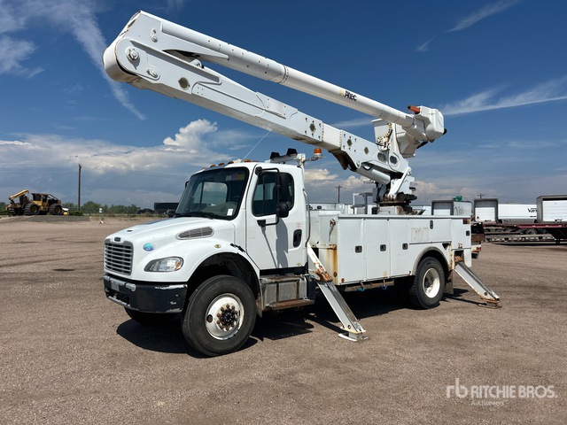 2015 Freightliner M2 106 Altec Aa55e 56 Ft On 4x4 Bucket Truck