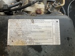 Engine with Emission Label