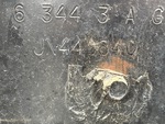 General Appearance with Frame Stamp Serial Number/VIN Photo