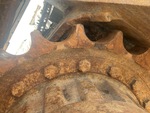 Undercarriage with Left Sprocket