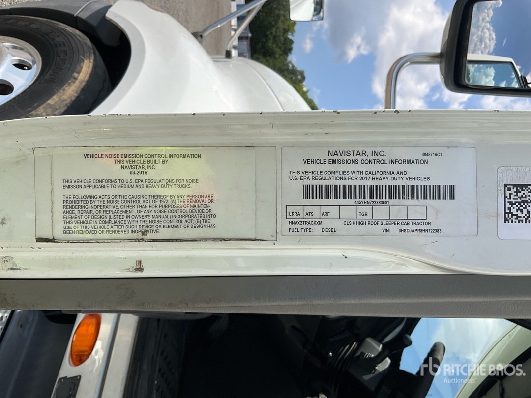 2017 International PROSTAR+ 122