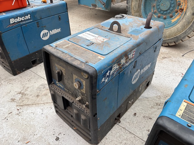 Miller Bobcat 225 225 A Skid-Mounted Multi-Process Engine Driven Welder Miller Bobcat 225 225 A Skid-Mounted Multi-Process Engine Driven Welder