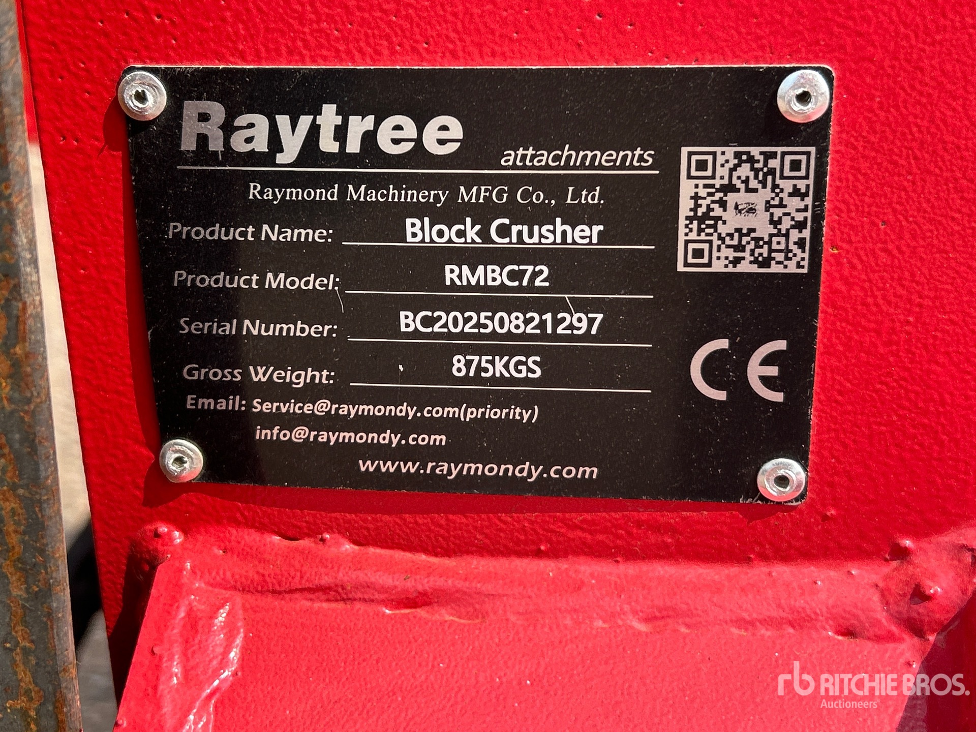 2025 RAYTREE RMBC72