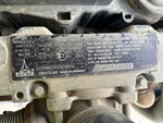 Engine with Emission Label