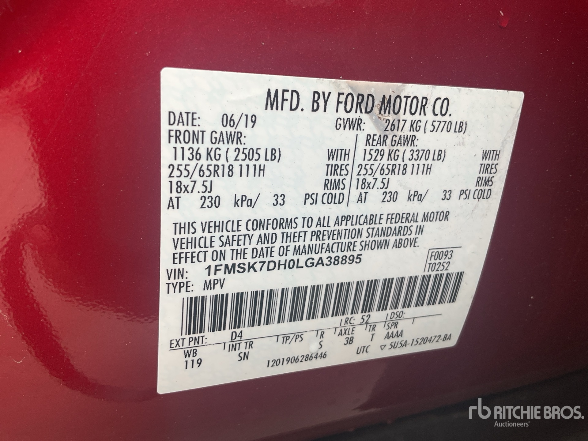 2020 Ford EXPLORER