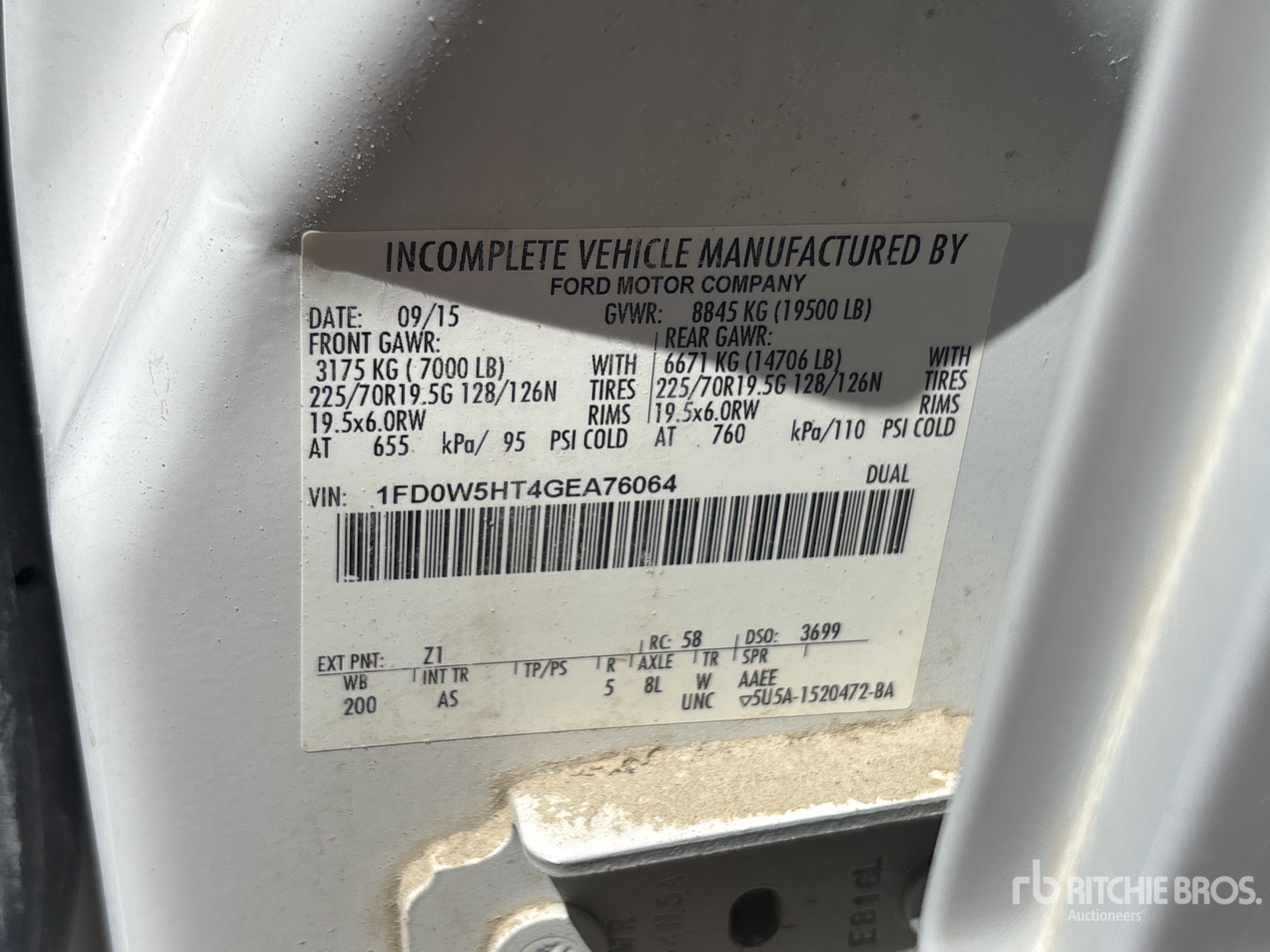 2016 Ford F-550
