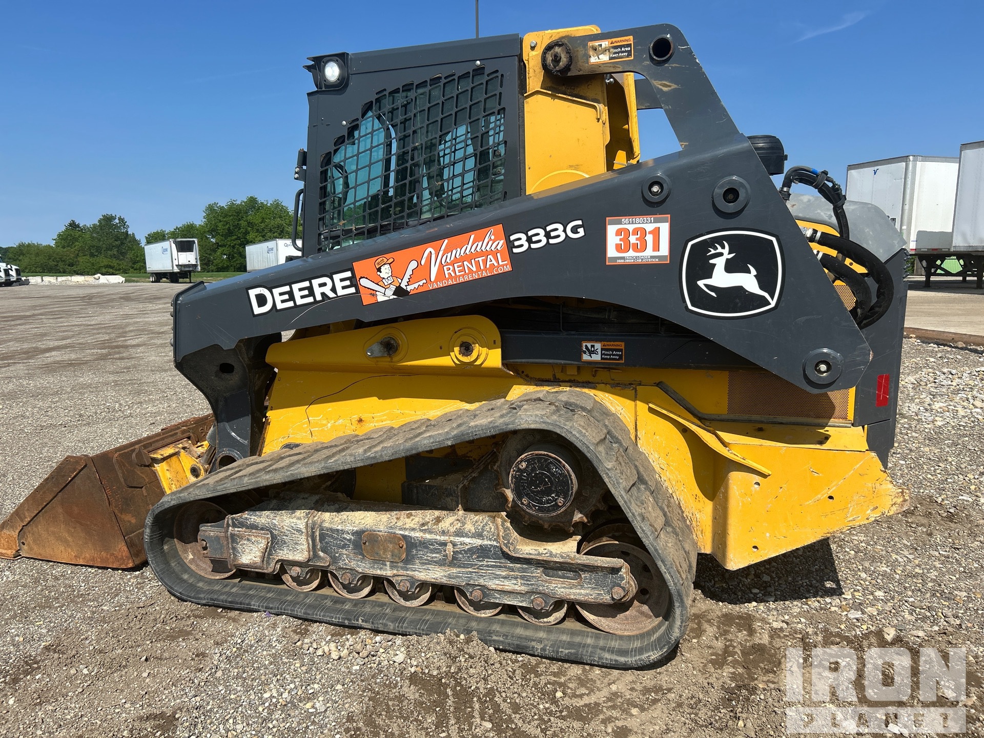 Photo of a 2021 John Deere 333G