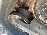 Undercarriage with Rear idler wear