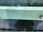 General Appearance with Frame Stamp Serial Number/VIN Photo